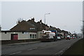 Immingham: Kings Road, a resting truck and the Solway Club in DN40 1AT