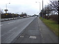 Cycle track beside Raich Carter Way (A1033) in HU7 3NE