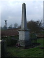 War memorial, Woodmansey in Woodmansey