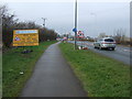 Cycle path beside Hull Road (A1174) in HU17 0TB