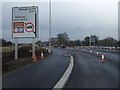 Roadworks on Hull Road (A1174) in HU17 0ZF