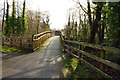 Footbridge to Robert Burns Birthplace Museum in KA7 4PH