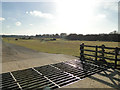 Cattle grid with the STANTA firing range beyond in IP26 5BX