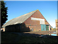 Big shed beside the B1140 road in Cantley, Limpenhoe and Southwood