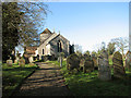 Path to St Nicholas' church in Freethorpe