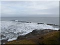 Breakers at Seaton Sluice in NE26 4QU