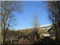 Footbridge over the A57 road near Hepworth Pond in S26 2GN