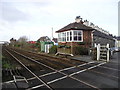 Level Crossing, Llanfair PG in LL61 5UQ