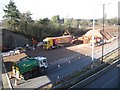 Materials and roadsweeping by A444 north of Whitley Bridge, Coventry in CV3 5JE