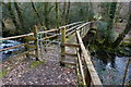 Footbridge over the Plym in PL7 5EN