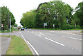 Hampreston crossroads on B3073 in BH21 7NB