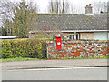 Victorian postbox on Norwich Road, Ditchingham in NR35 1EF