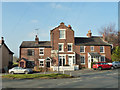 Houses at junction of Chorley Road and Malt Kiln Lane in WN8 7BA