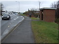 Brick bus shelter on Hull Road (A1174) in HU17 0RT