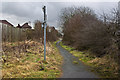 A footpath at New Bury in BL4 0BY