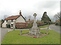 War Memorial at the north end of The Street, Hempnall in Hempnall