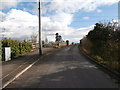 Roadbridge & footbridge over railway, Portskewett in NP26 5PW