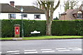 Post box and lamp post on Abbey Road in GU25 4RR