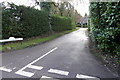 Looking into the eastern end of West Drive loop in GU25 4ND