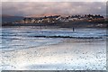 A wintry beach: Borth in SY24 5JF