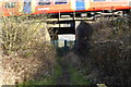 Footpath under railway line in TW20 9TP