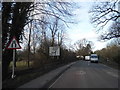 Reading Road crossing Eversley Bridge in RG40 4RA
