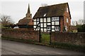 Half-timbered cottage, Upton Warren in B61 7ER