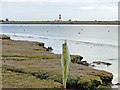 Looking across the River Ore towards Orwell lighthouse in IP12 2NY