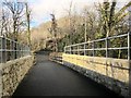 New bridge, Wray Valley Trail in TQ13 9LH