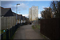 Muswell Court Flats on Ings Road Estate, Hull in HU8 9EQ