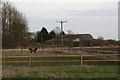 Old Woodhall: Hall Farm - and the strange double-headed horse in LN9 5SA
