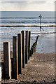 Groyne on East Wittering Beach in PO20 8LQ