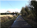 Entering Thrandeston on Mellis Road in Thrandeston