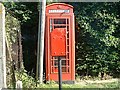 Weasenham phone box in PE32 2ST