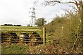A stile by the road in HP18 0QY