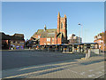 Lowestoft Bus Station and the Catholic church in NR32 2AU