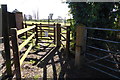 New gate on diverted footpath in RG2 9HT