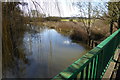 The River Loddon seen from Arborfield Bridge in RG2 9HT