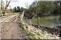 Looking across the River Loddon in RG2 9EA