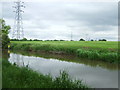 Canal and pylons in WS13 8HN