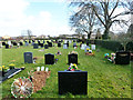 Witham cemetery - newer part in CM8 3DR
