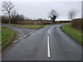 Country road junction near Walkeringham in DN10 4LR