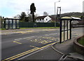 Different types of bus shelter, Garth, Maesteg in CF34 9LD