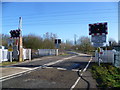 Level crossing over Ickleton Road in CB10 1SA