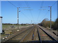 View from the level crossing over Ickleton Road in CB10 1SA
