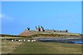 Dunstanburgh Castle from the south in NE66 3TX
