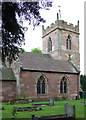 Church of St. Andrew at  Ryton, Shropshire in TF11 9BX