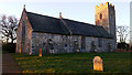 St Mary's, Homersfield, in early-morning light in IP20 0EN