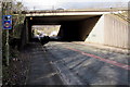 South side of the M4 overbridge, Morganstown, Cardiff in CF15 8LR
