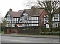 Sutton-in-Ashfield - half-timbered houses in NG17 1JR
